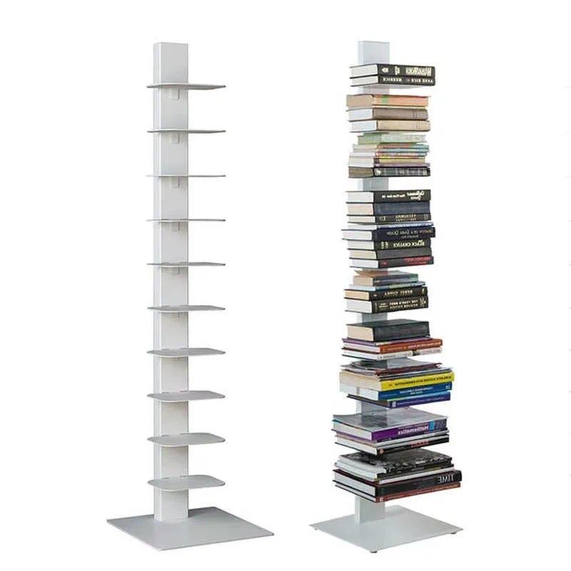 Sustainable Living Officer - Современная металлическая модульная угловая книжная полка