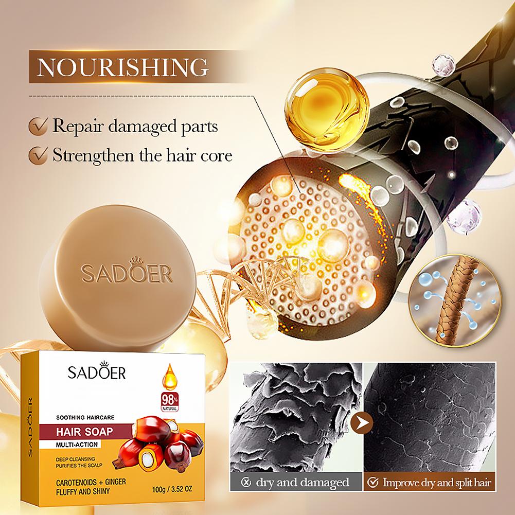 Твердый шампунь с имбирем, нат – обзор и цена Bar Soap Shampoo Solid