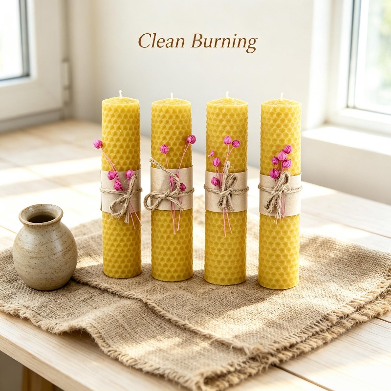 4 штуки свечей-столбиков ручно – обзор и цена Beeswax Wrap Reusable