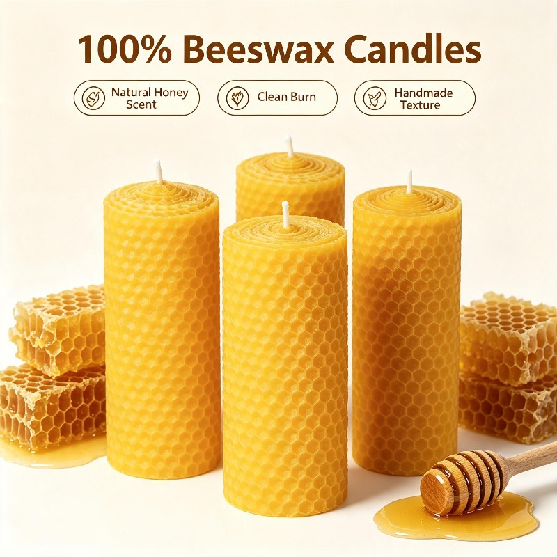 6 шт. натуральных свечей-столб – обзор и цена Beeswax Wrap Reusable