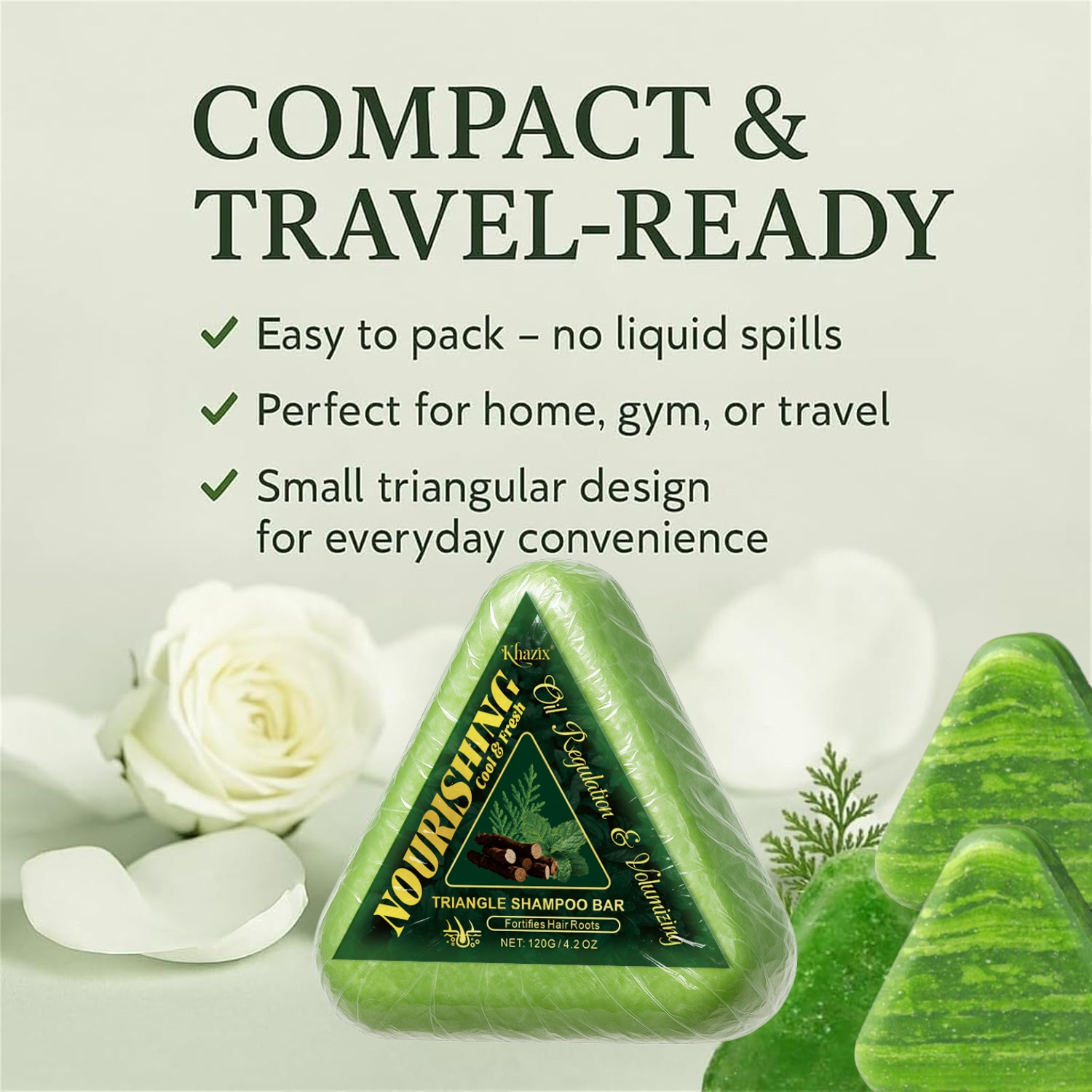 Мыльный шампунь с зеленым треу – обзор и цена Bar Soap Shampoo Solid