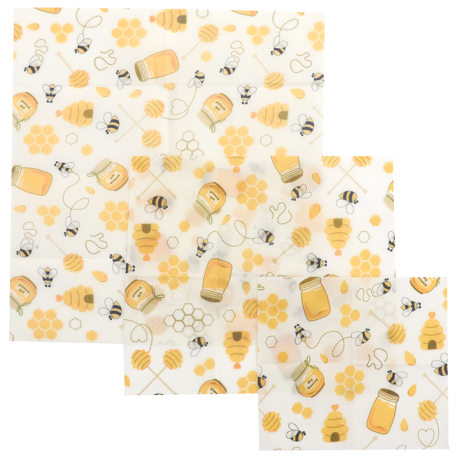 3 шт. многоразовых пищевых сал – обзор и цена Beeswax Wrap Reusable